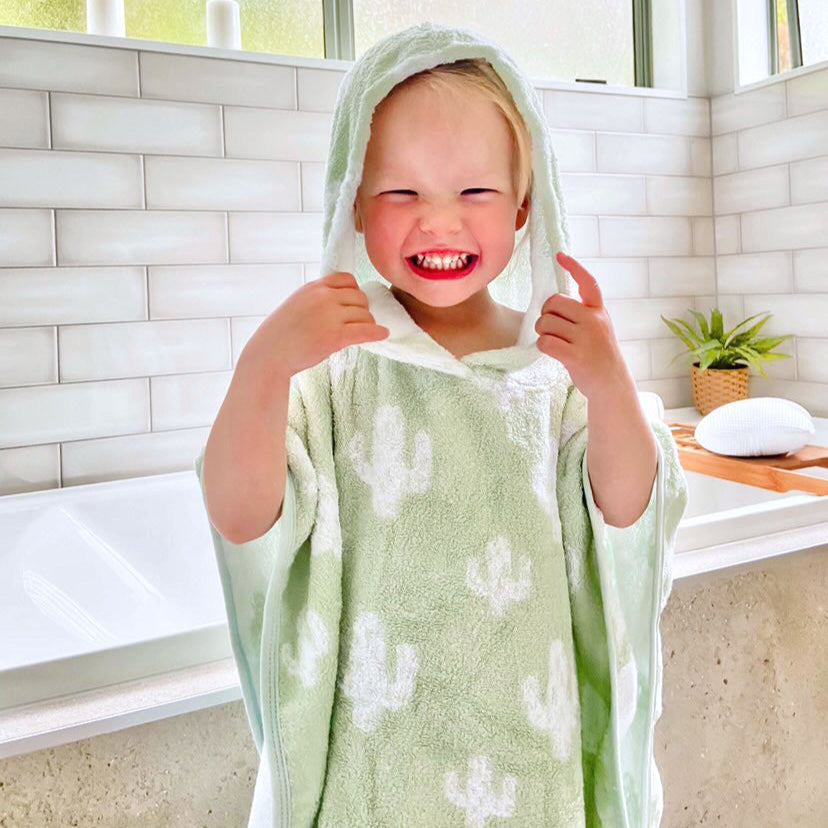 Troupe Kids Hooded Poncho