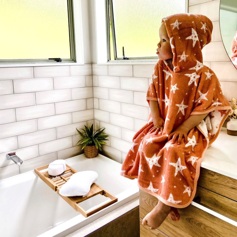 Troupe Kids Hooded Poncho