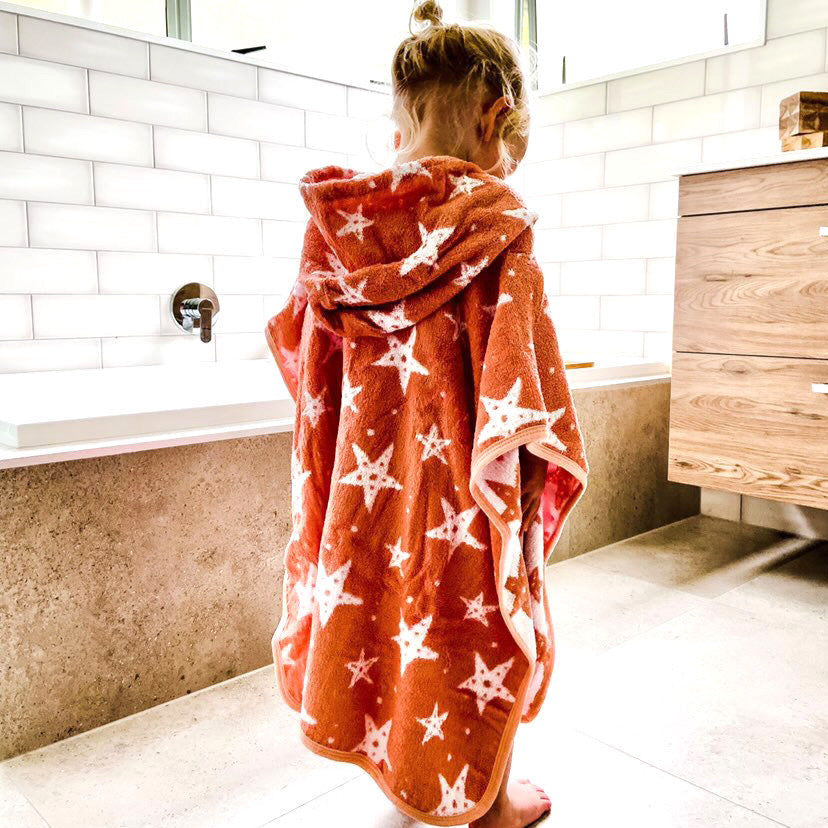 Troupe Kids Hooded Poncho