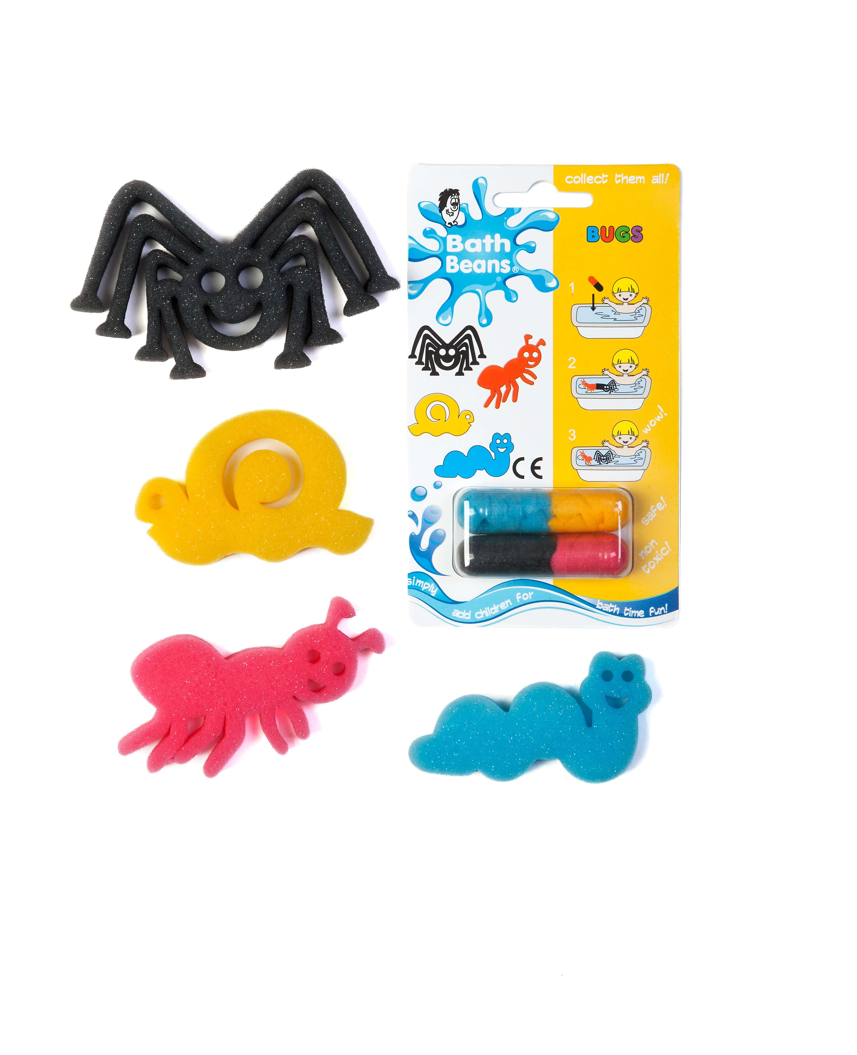 Bath Buddies Bugs Bath Beans®🐌