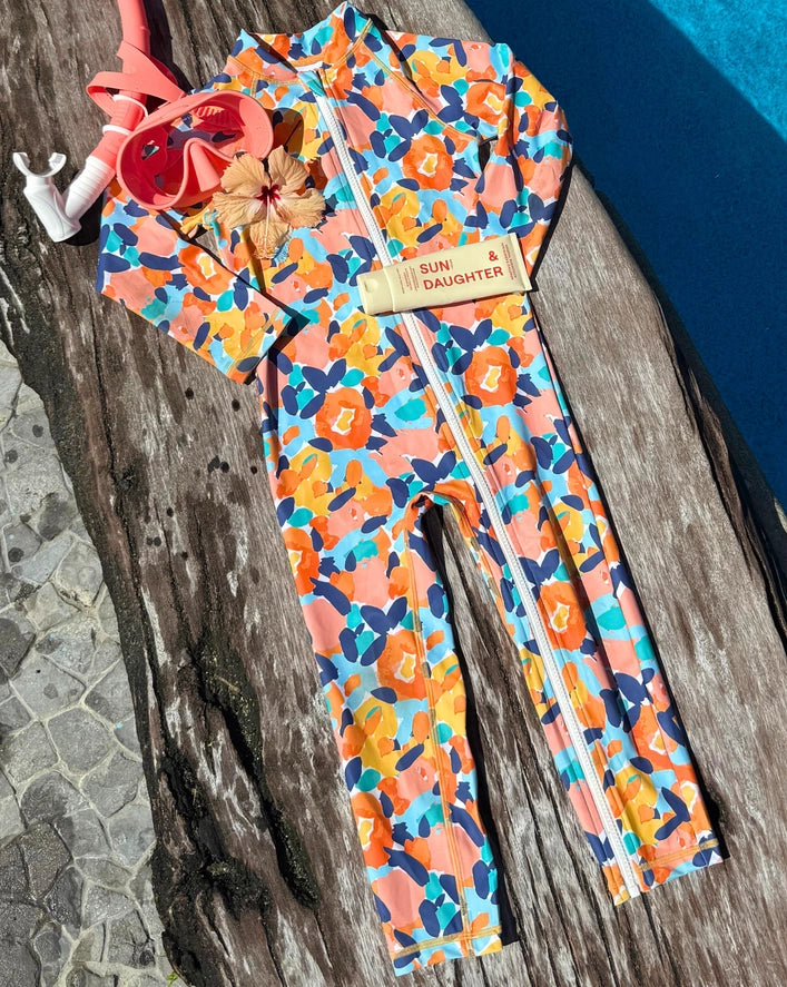 Ceacea Sidney Sun Safe Kids Long Sleeve Full Swimwear Suit