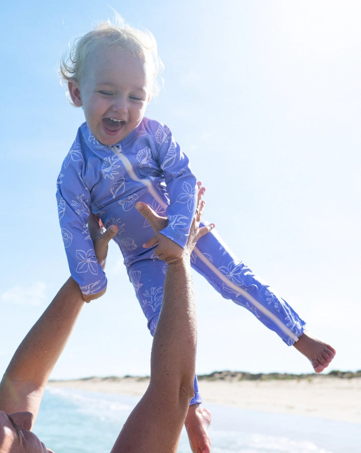 Ceacea Sidney Sun Safe Kids Long Sleeve Full Swimwear Suit