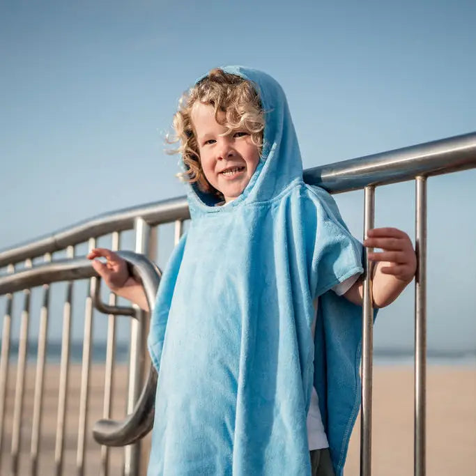 Coast Kids Ningaloo Hooded Kids Beach 100% Cotton Towel
