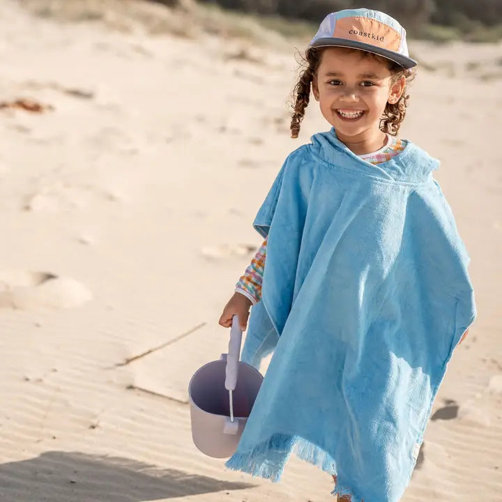 Coast Kids Ningaloo Hooded Kids Beach 100% Cotton Towel