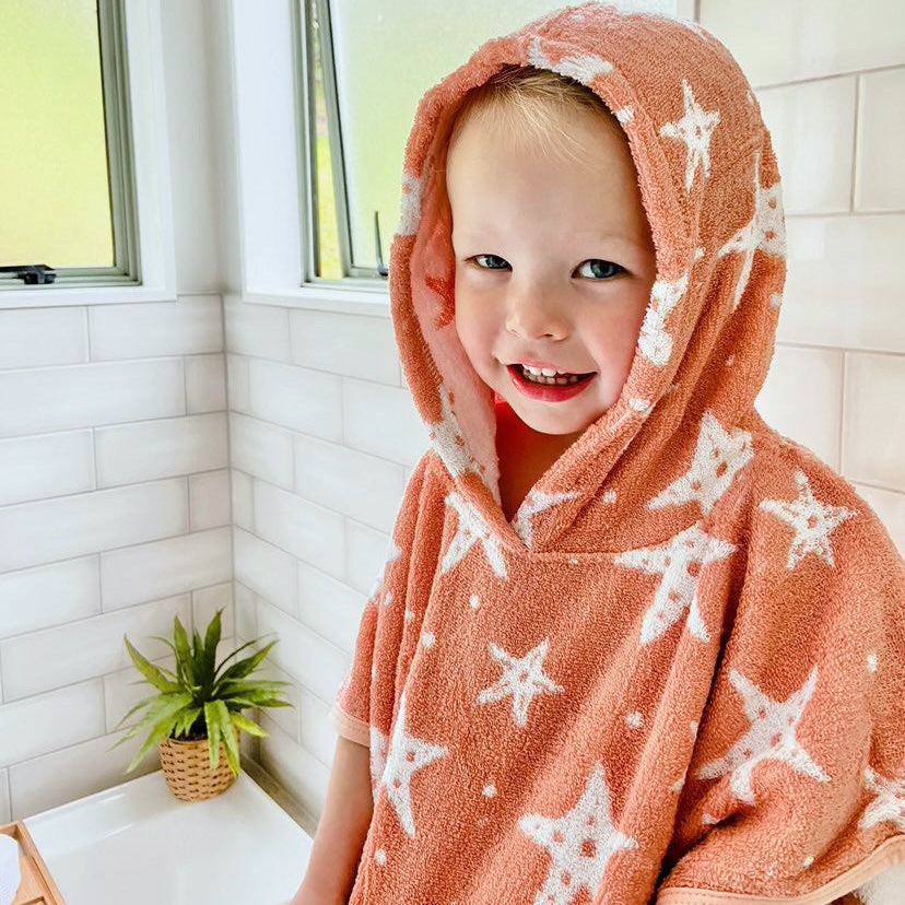 Troupe Kids Hooded Poncho