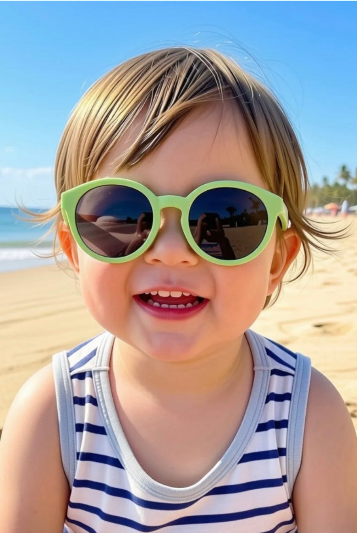 Te Rā Sunglasses Rito Round Baby Sunglasses NZ Ages 0–2