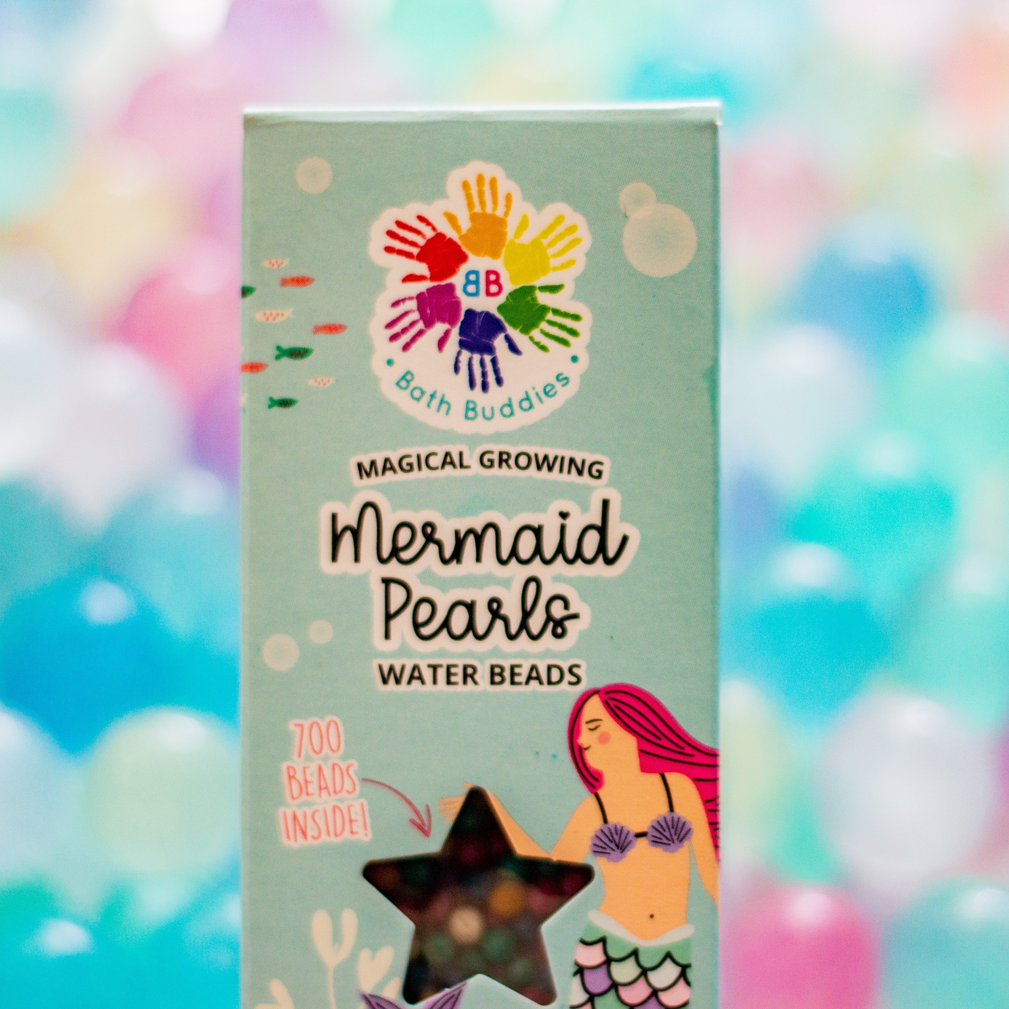 Bath Buddies Water Beads | Mermaid Pearls