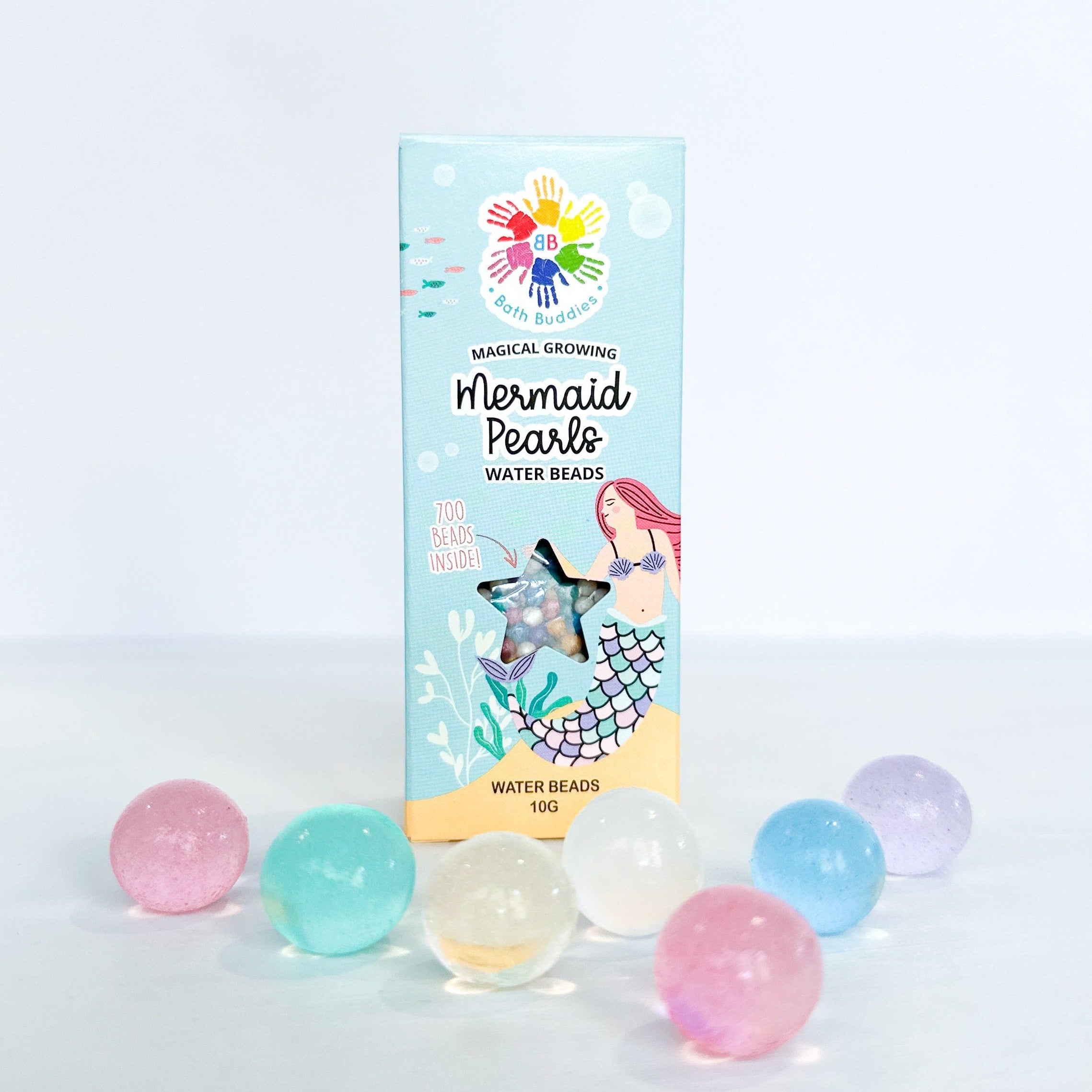 Bath Buddies Water Beads | Mermaid Pearls