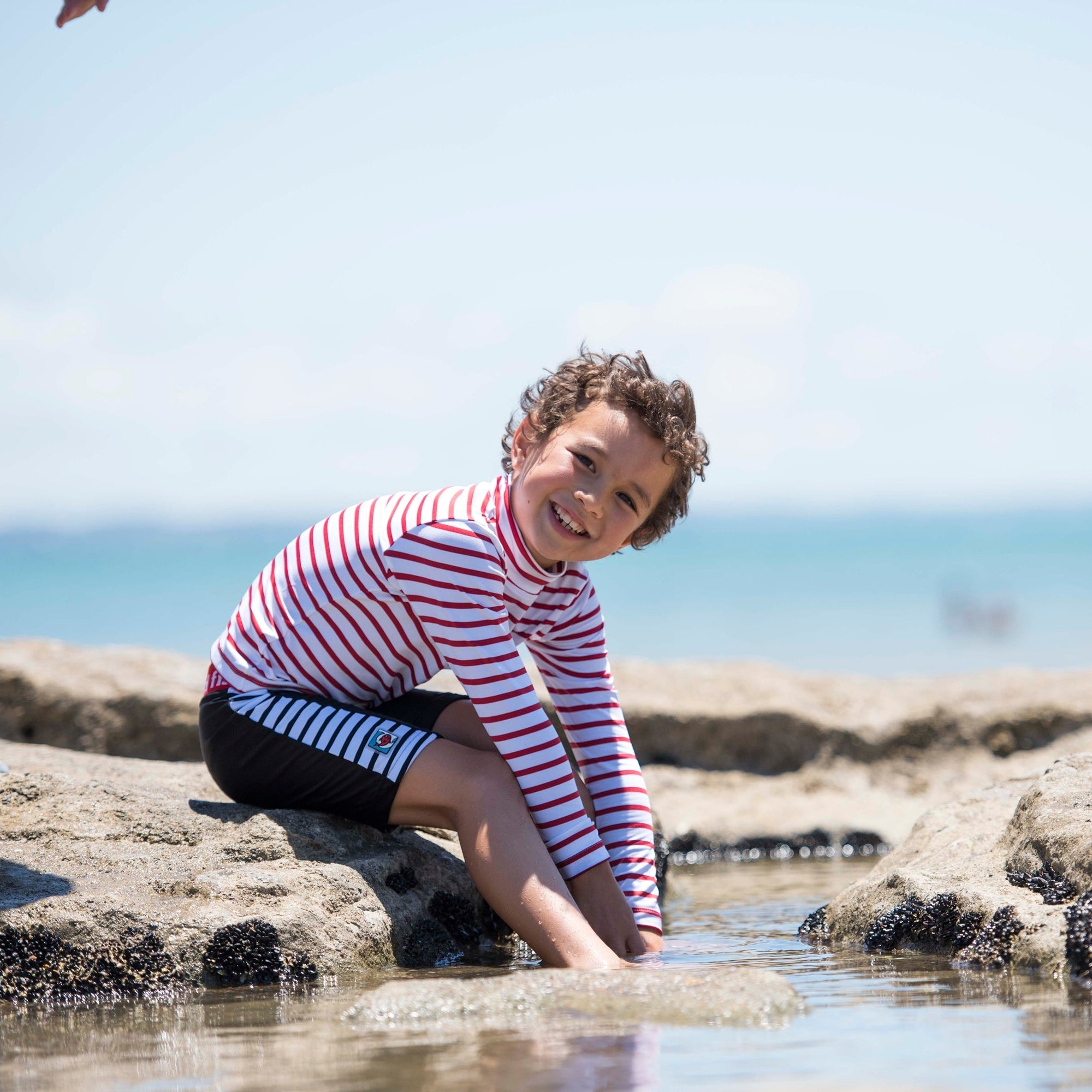 Kids Classic Long Sleeved UPF 50+ Swim Shirt