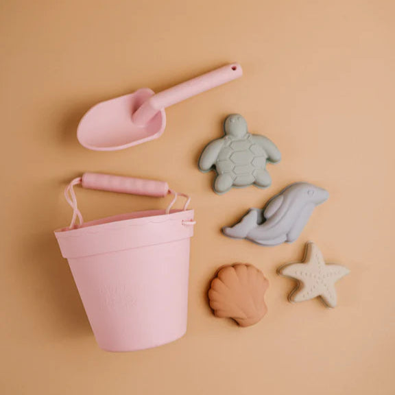 Saylor Mae Silicone Beach Bucket Toy Set