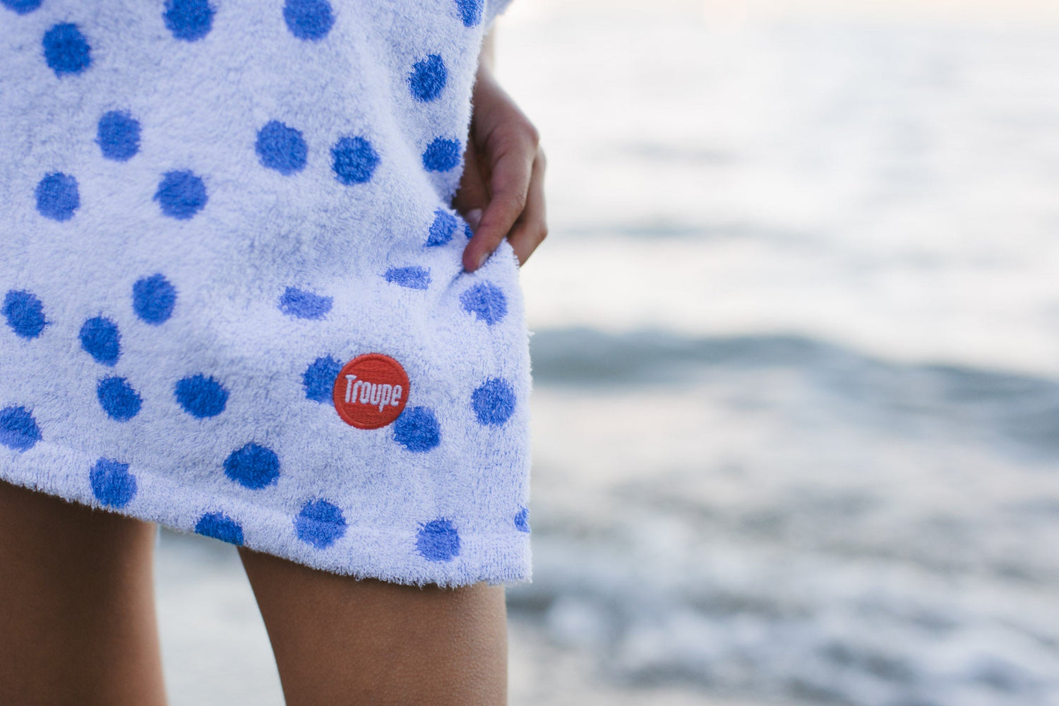 Troupe Kids Hooded Poncho