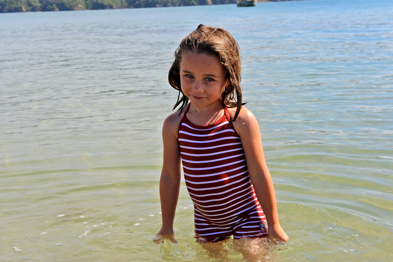 Girls Classic Halter Neck UPF 50+ Bather