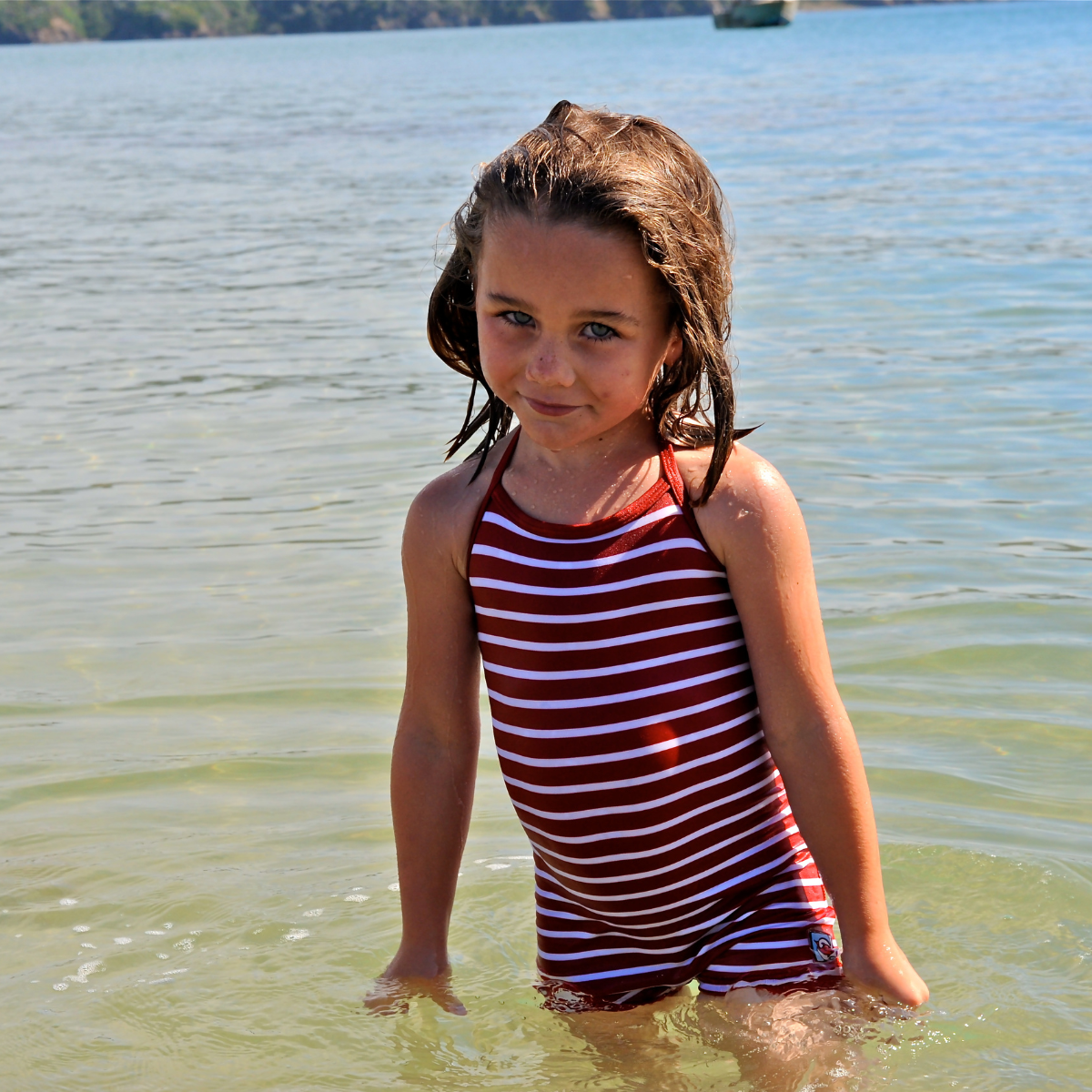 Girls Classic Halter Neck UPF 50+ Bather