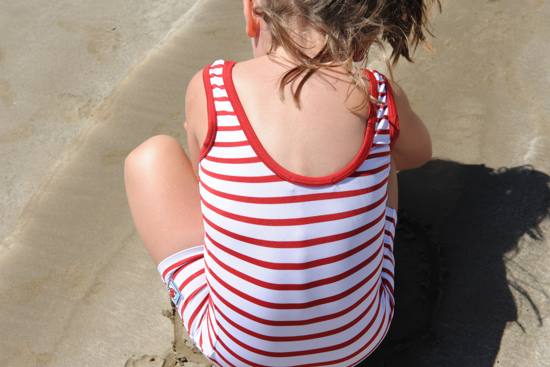 Girls Vintage Bather UPF 50+ Swimsuit