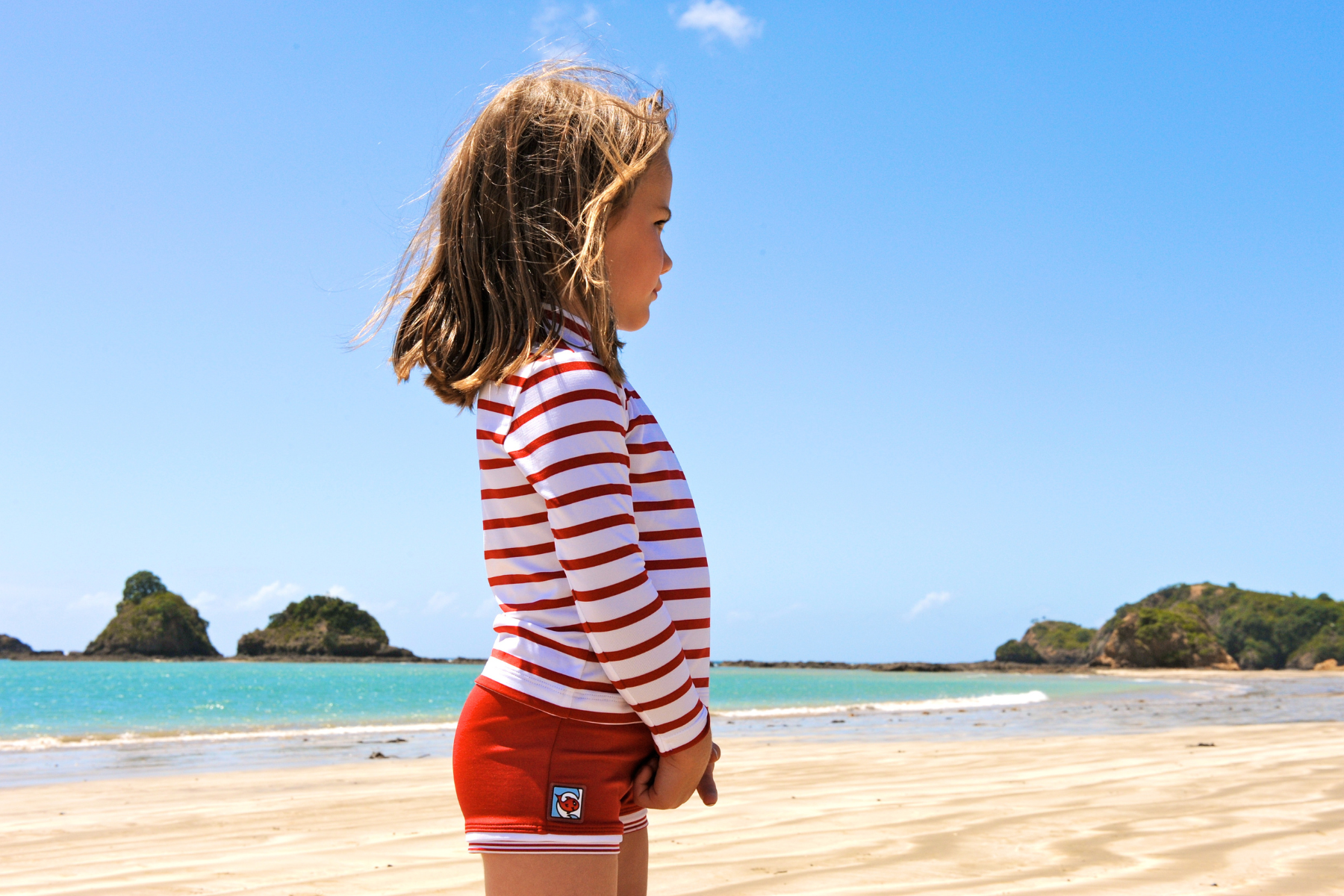 Kids Classic Long Sleeved UPF 50+ Swim Shirt