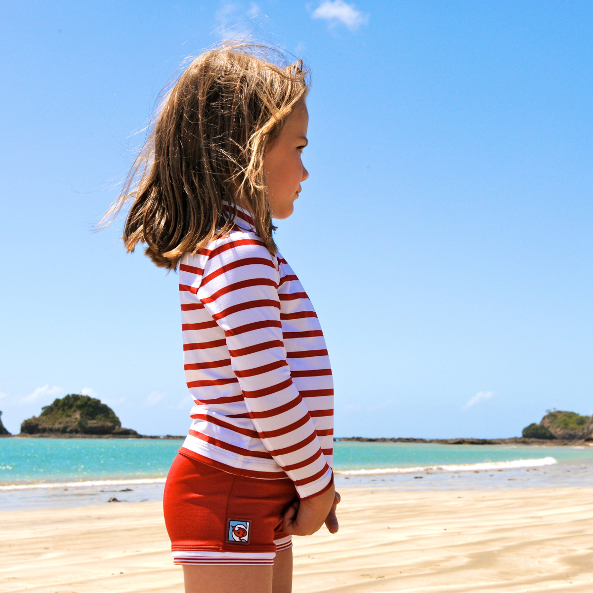 Kids Classic Long Sleeved UPF 50+ Swim Shirt