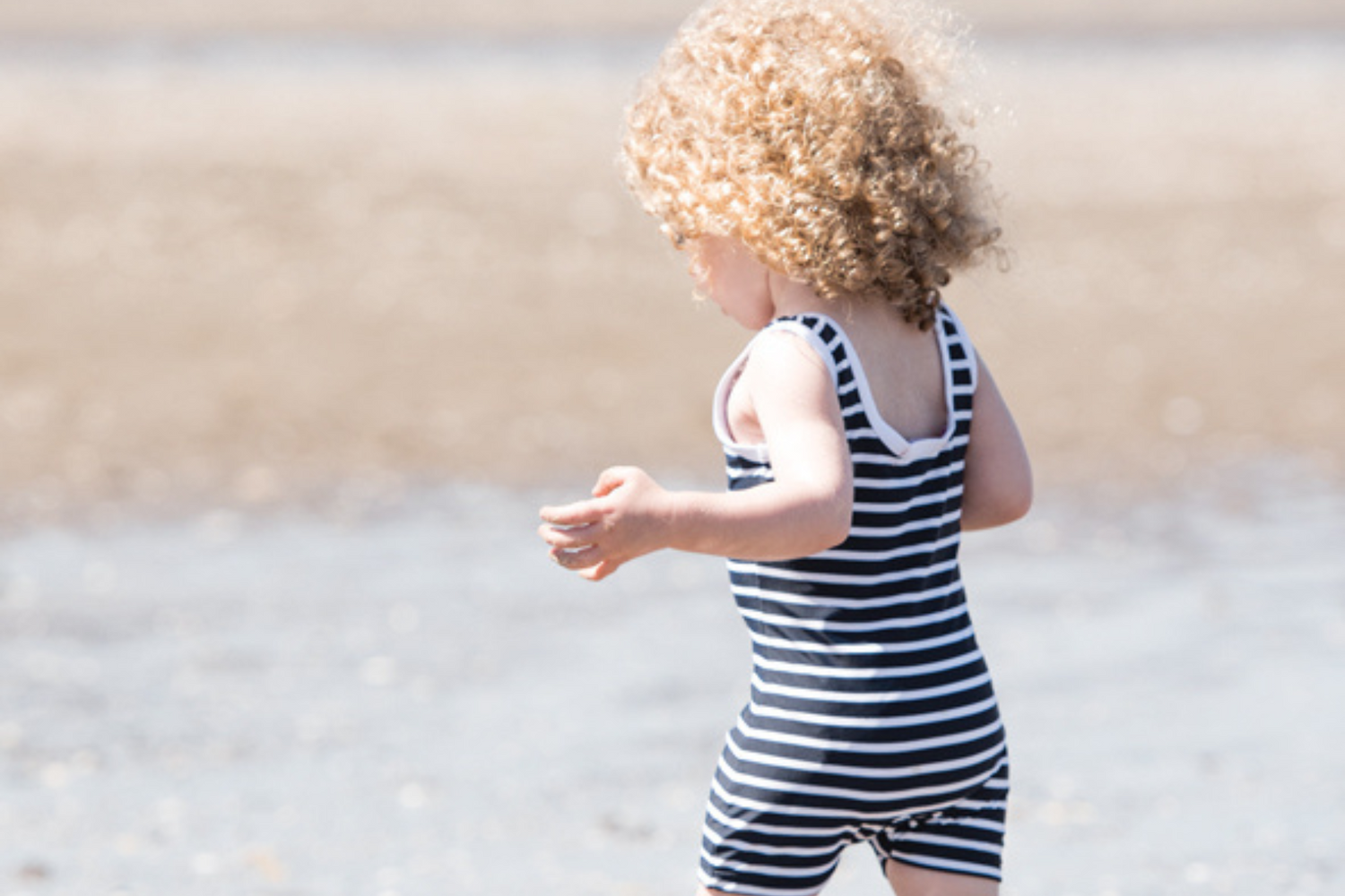 Girls Vintage Bather UPF 50+ Swimsuit