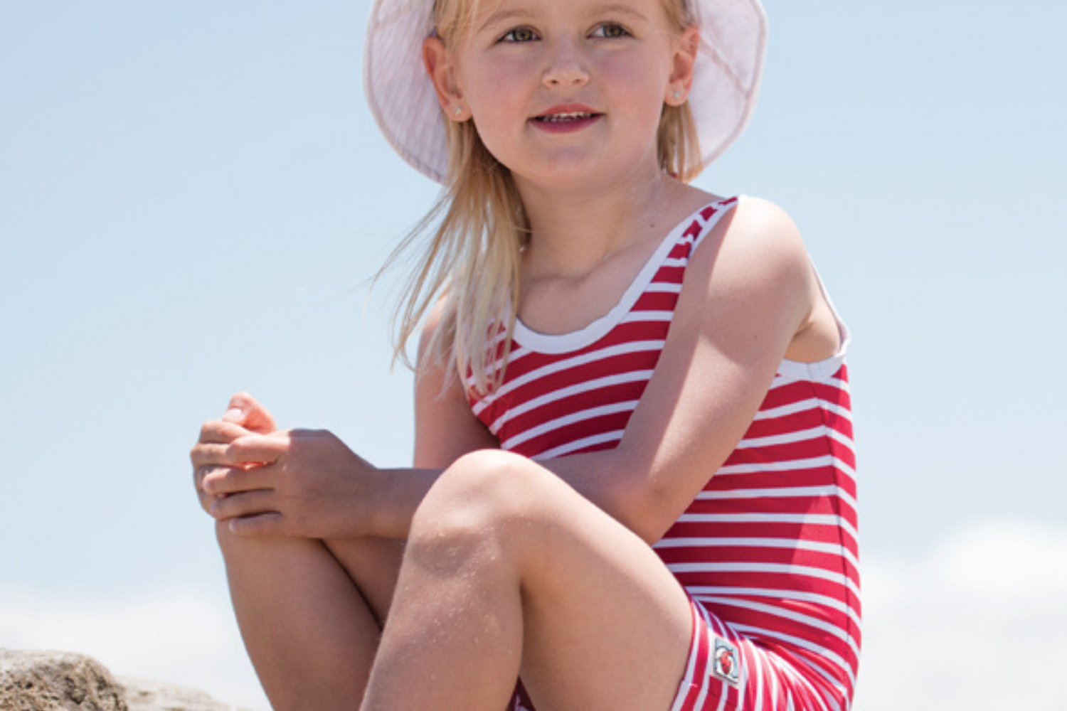 Girls Vintage Bather UPF 50+ Swimsuit