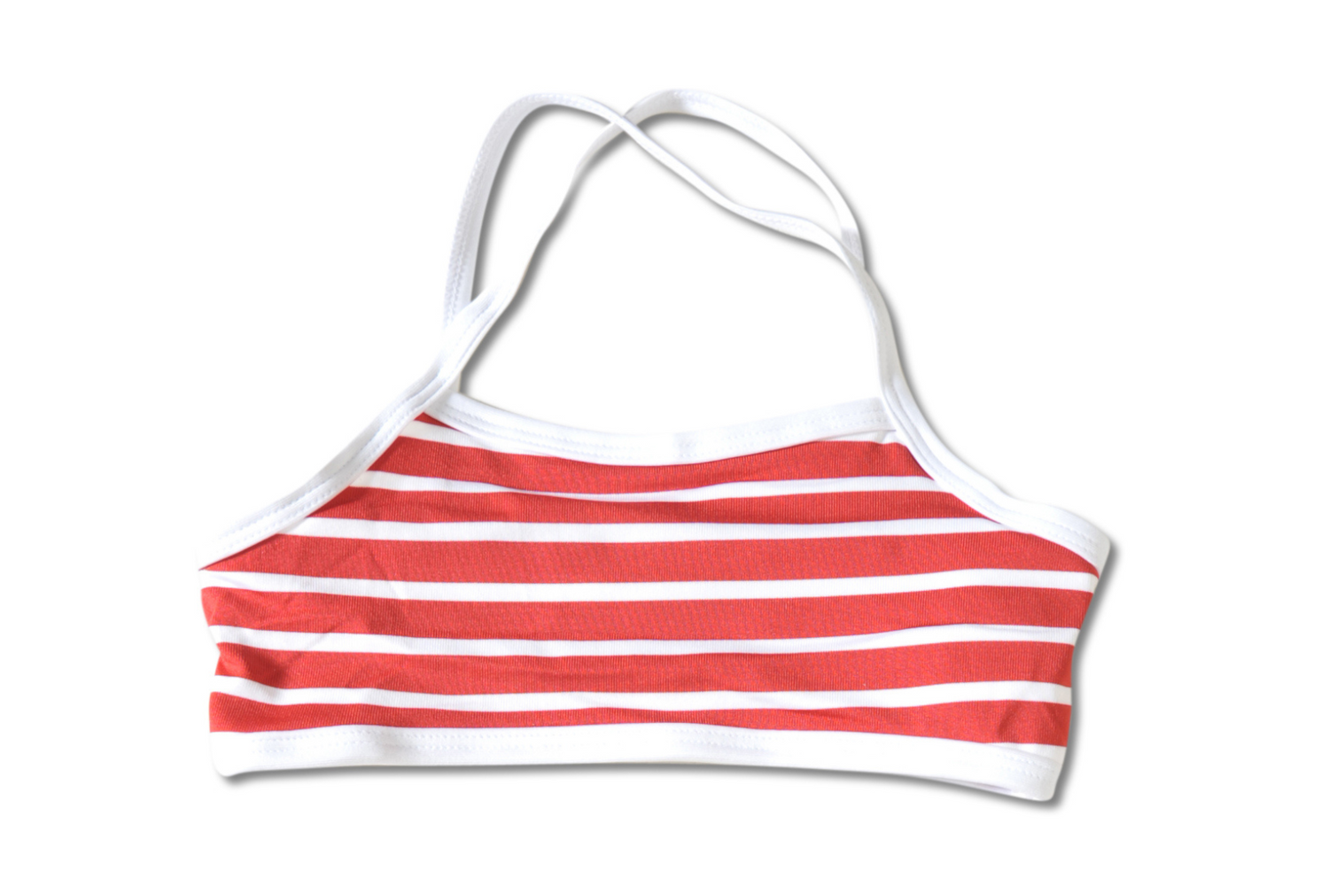 Girls Classic Bikini Top Stripes