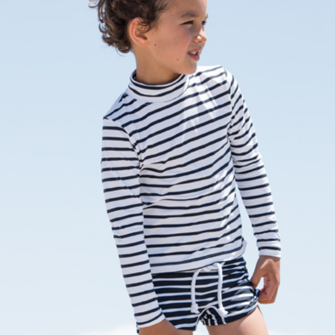 Kids Classic Swim Shorts Stripes