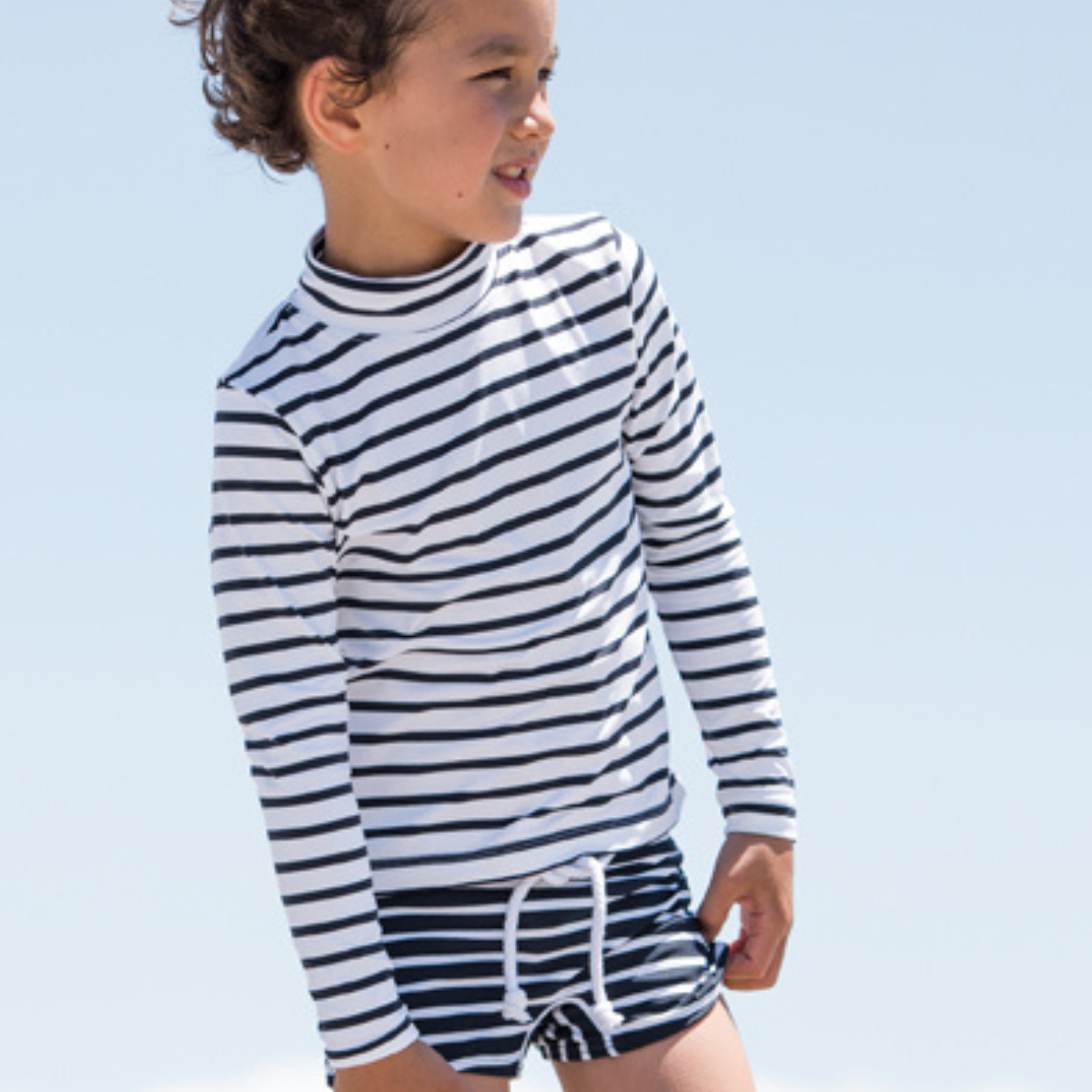 Kids Classic Long Sleeved UPF 50+ Swim Shirt