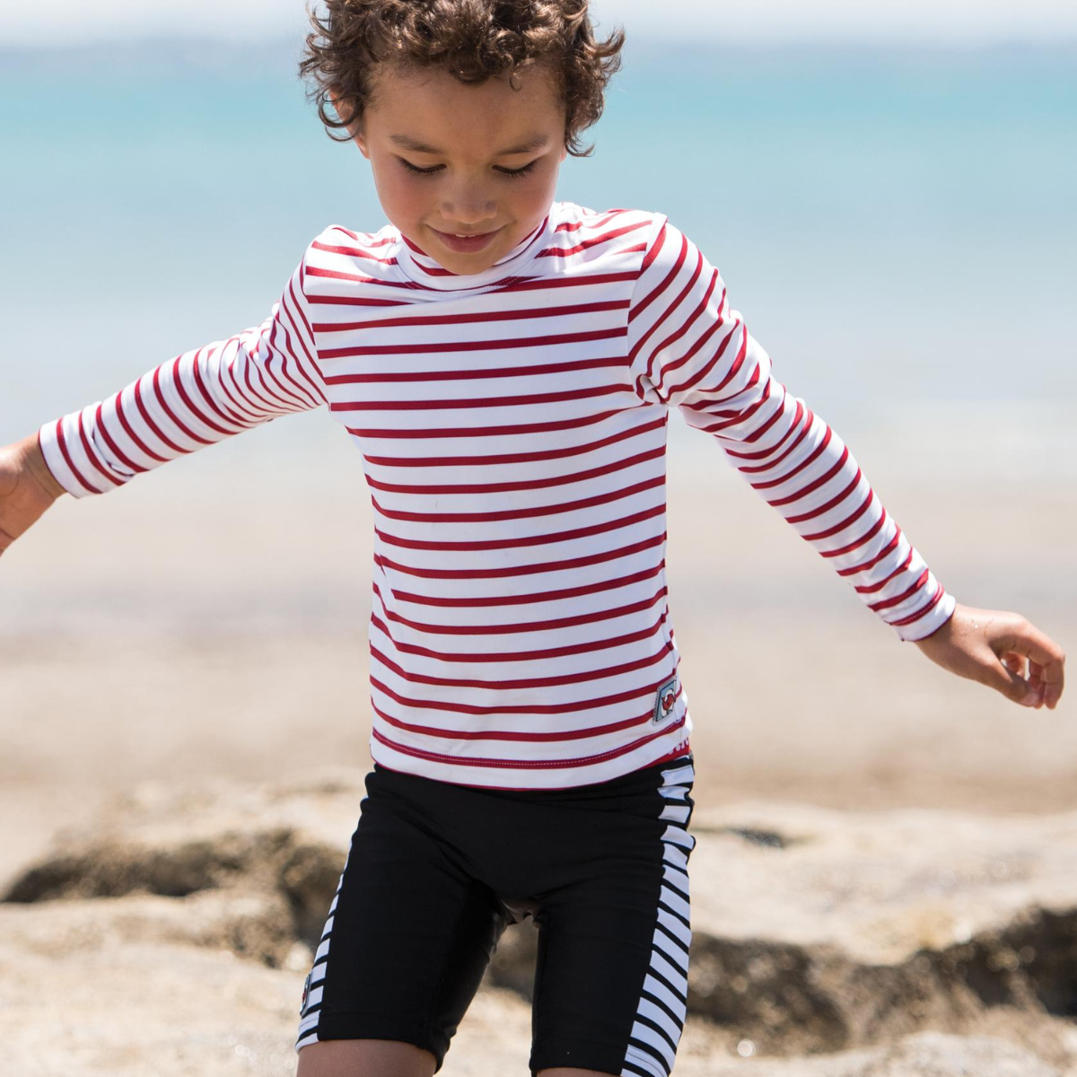 Boys Racer UPF50+ Swim Shorts