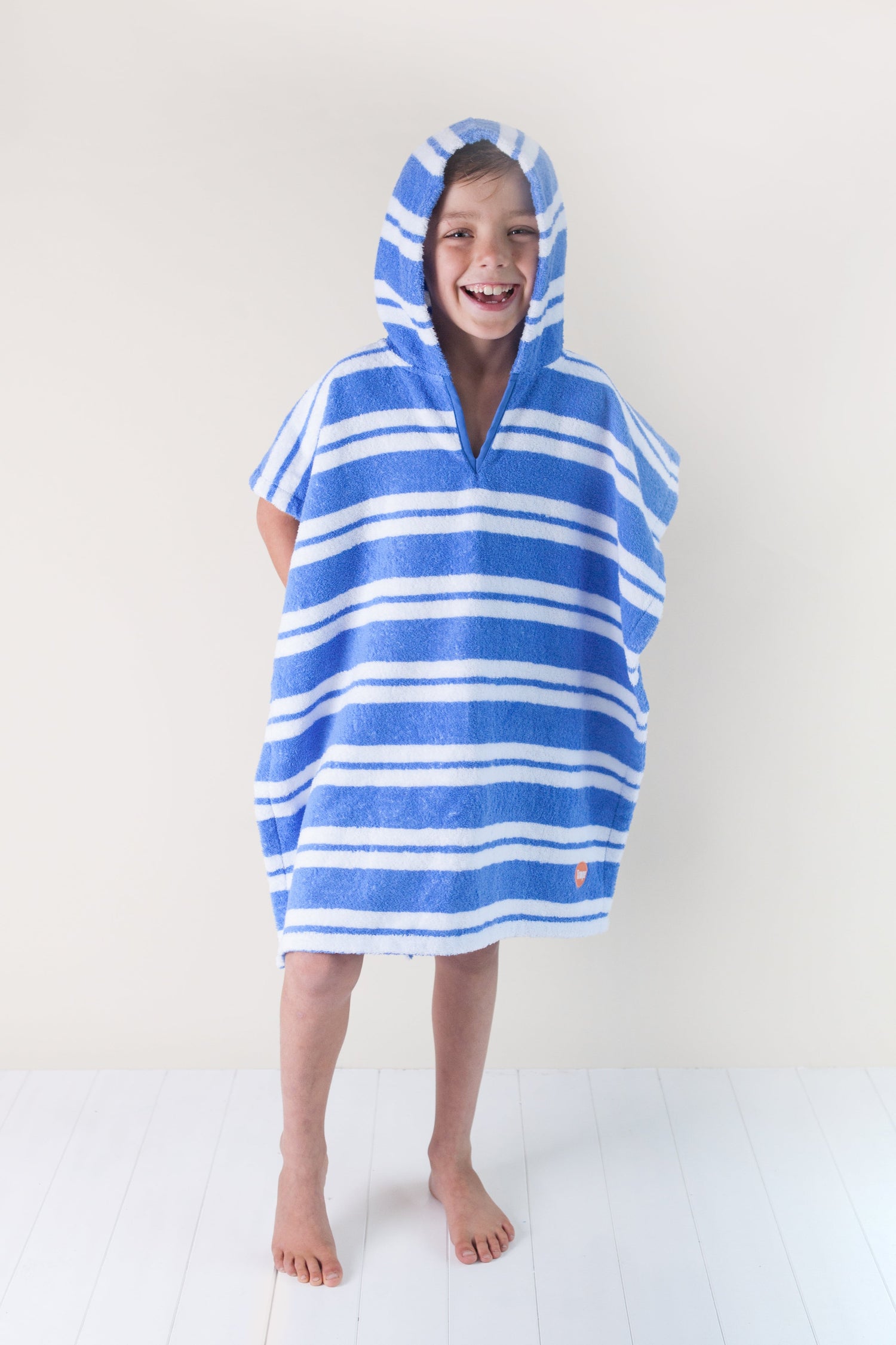 Troupe Kids Hooded Poncho