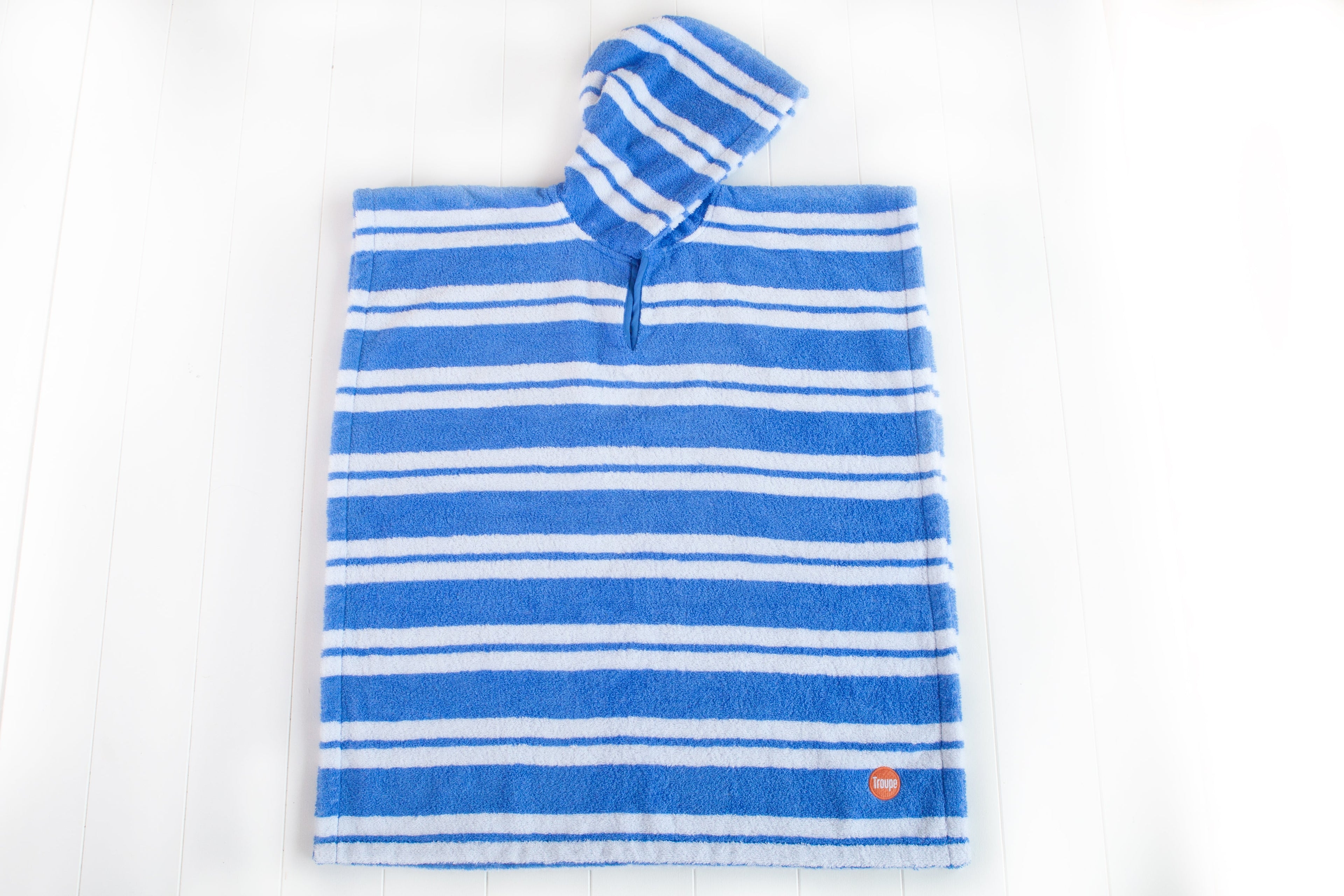 Troupe Kids Hooded Poncho
