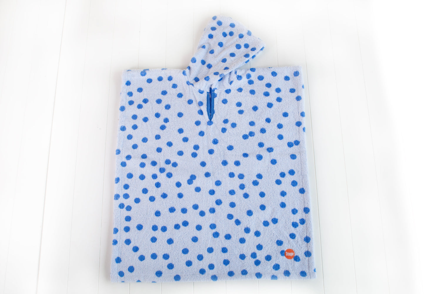 Troupe Kids Hooded Poncho
