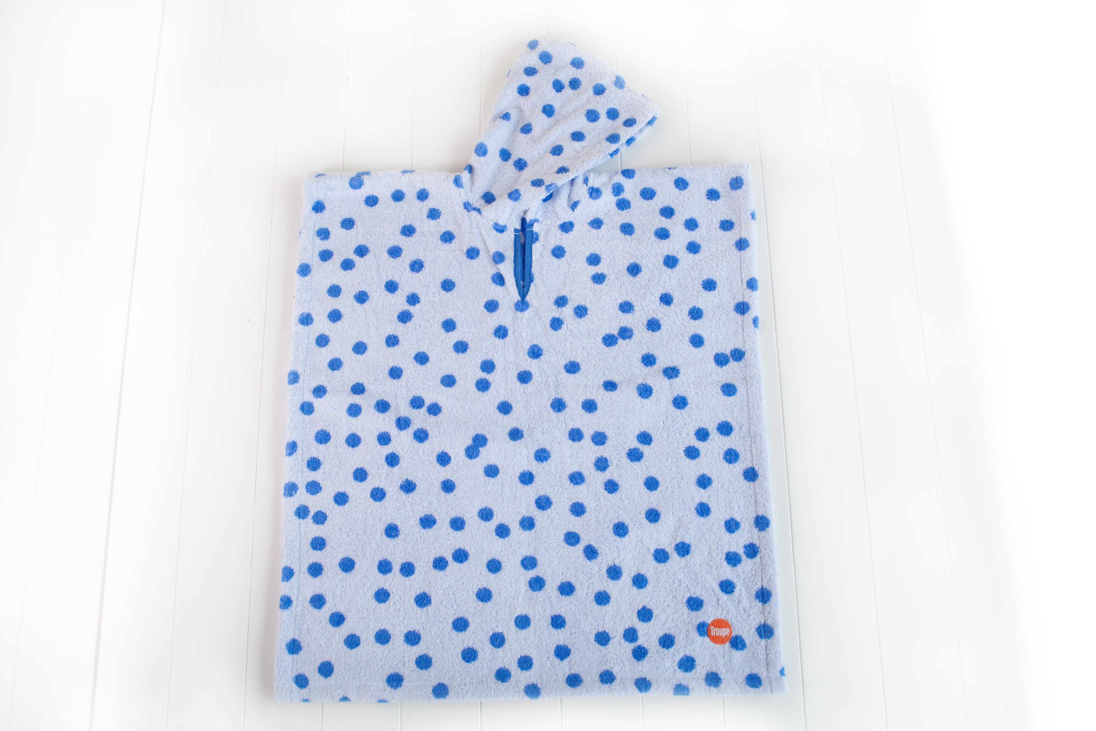 Troupe Kids Hooded Poncho