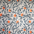 A rectangular orange grove design messy mat with a waterproof base, suitable for catching spills and messes.