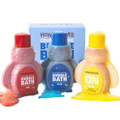 Honeysticks Bubble Bath Colour Mixing 3pk
