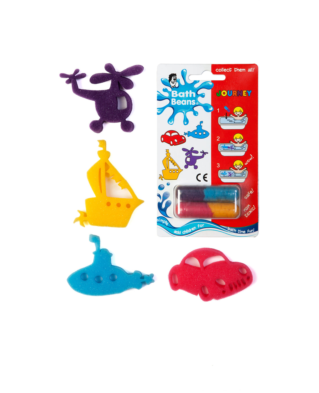 Bath Buddies Journey Bath Beans®🚁