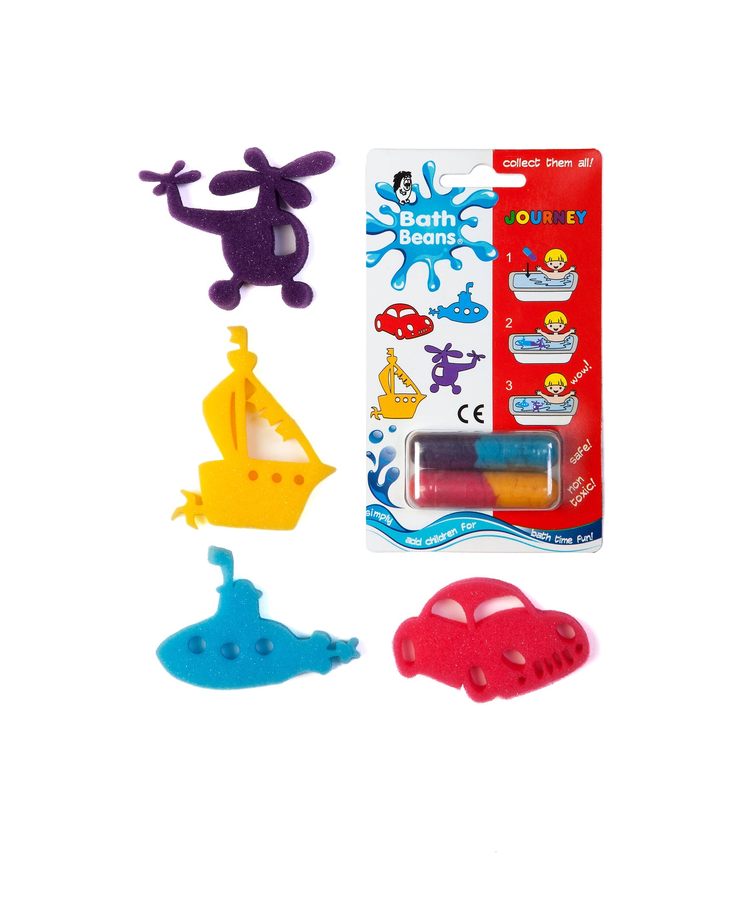 Bath Buddies Journey Bath Beans®🚁