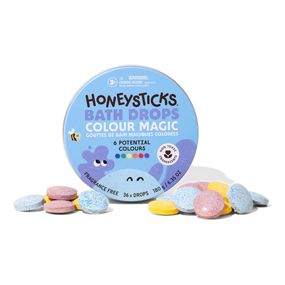 Honeysticks Bath Drops Colour Magic 36pk