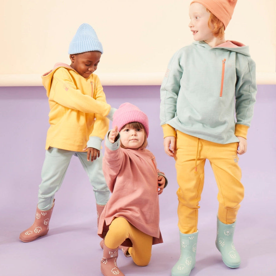 Grass &amp; Air Little Kids Colour-Changing Kids Winter Wellies/Gumboots