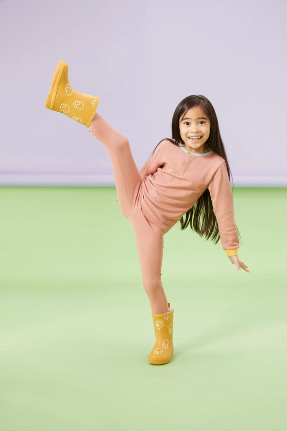 Grass &amp; Air Little Kids Colour-Changing Kids Winter Wellies/Gumboots