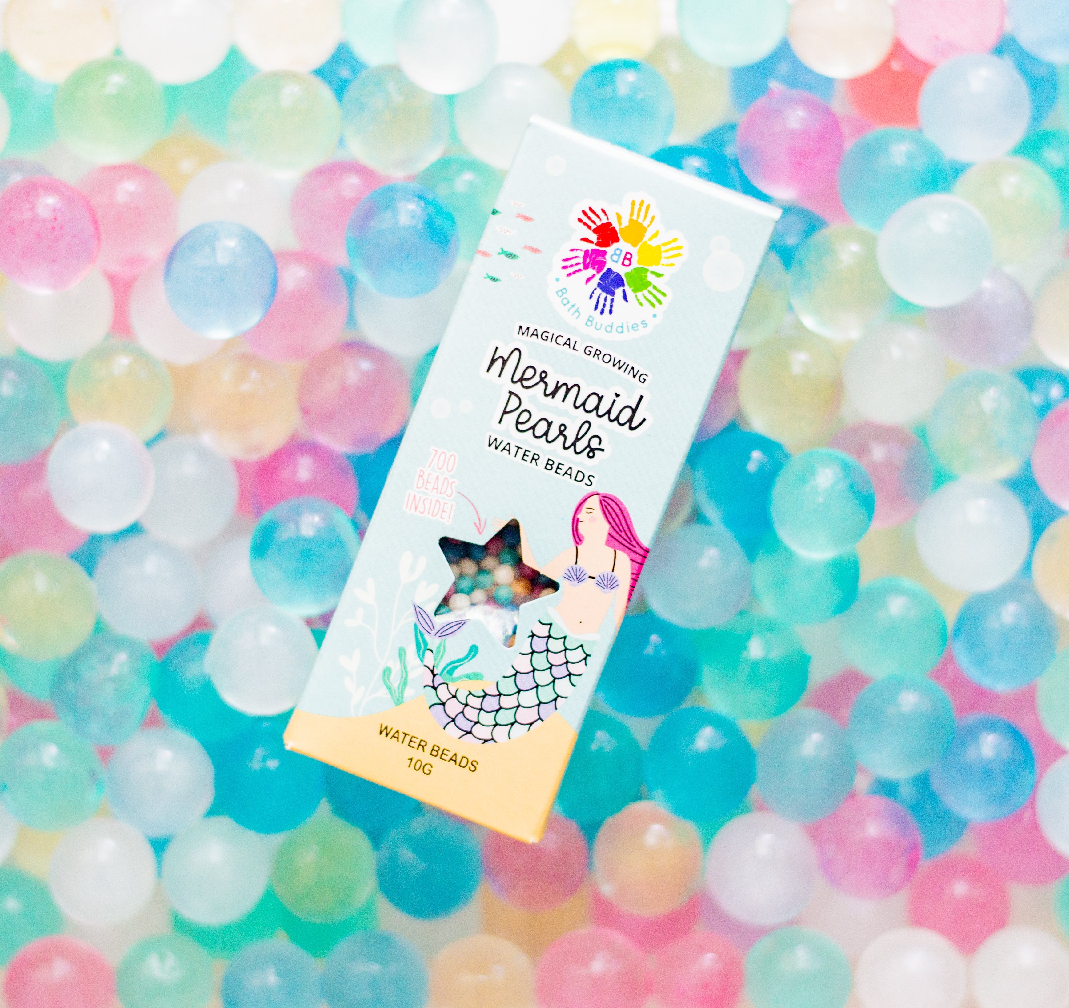 Bath Buddies Water Beads | Mermaid Pearls