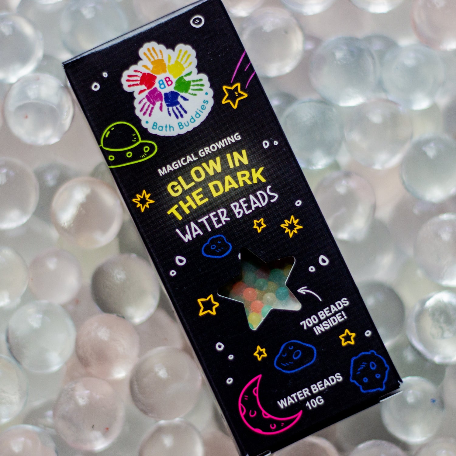 Bath Buddies Water Beads | Glow In The Dark