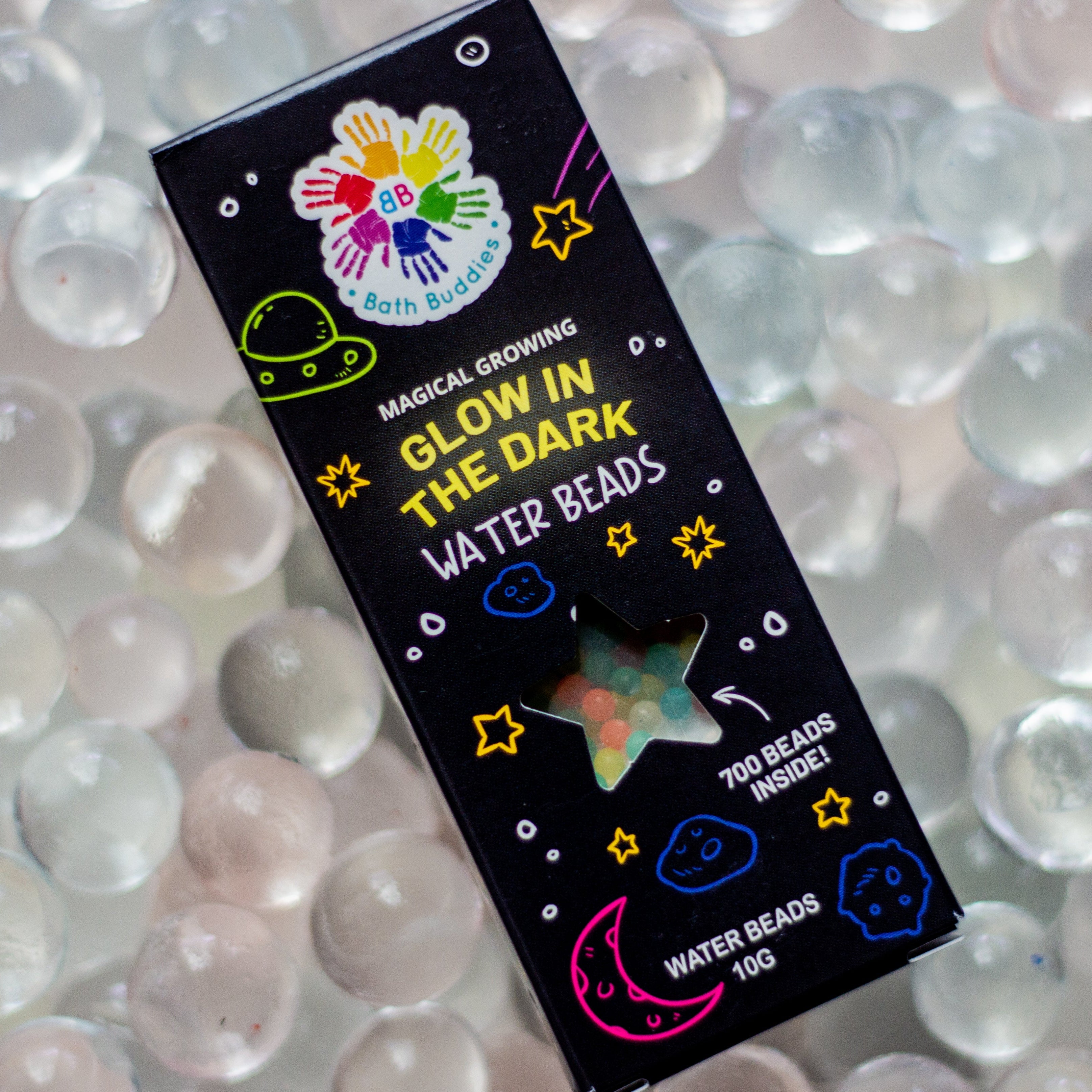 Bath Buddies Water Beads | Glow In The Dark