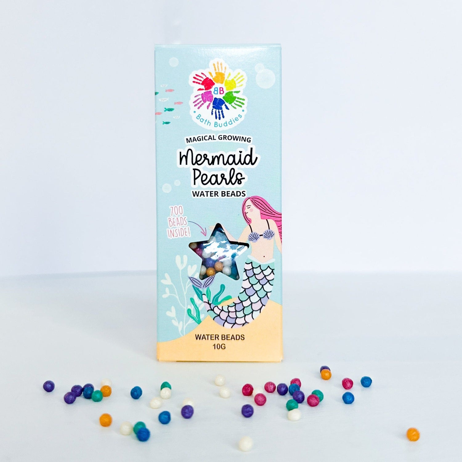 Bath Buddies Water Beads | Mermaid Pearls