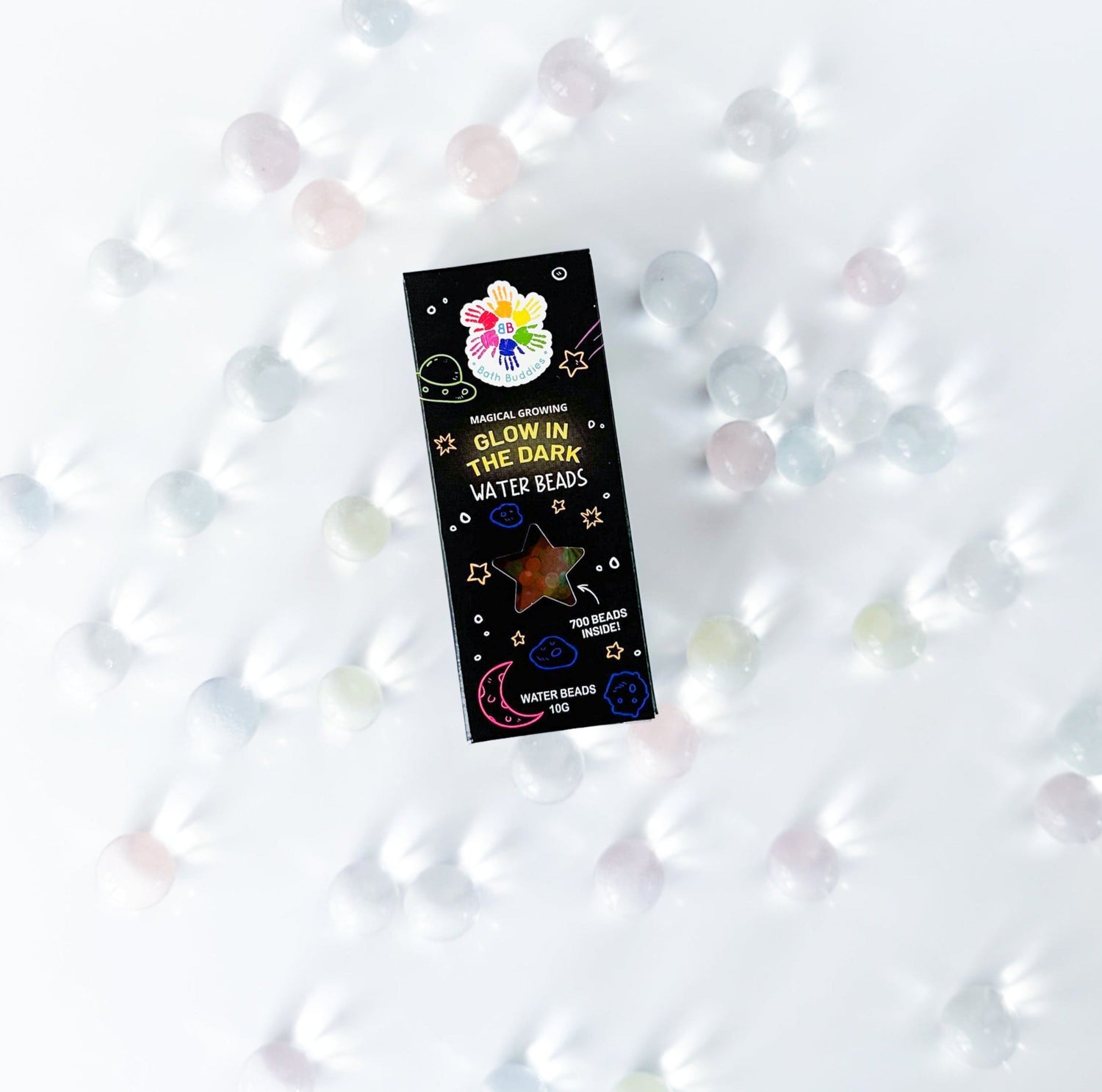 Bath Buddies Water Beads | Glow In The Dark