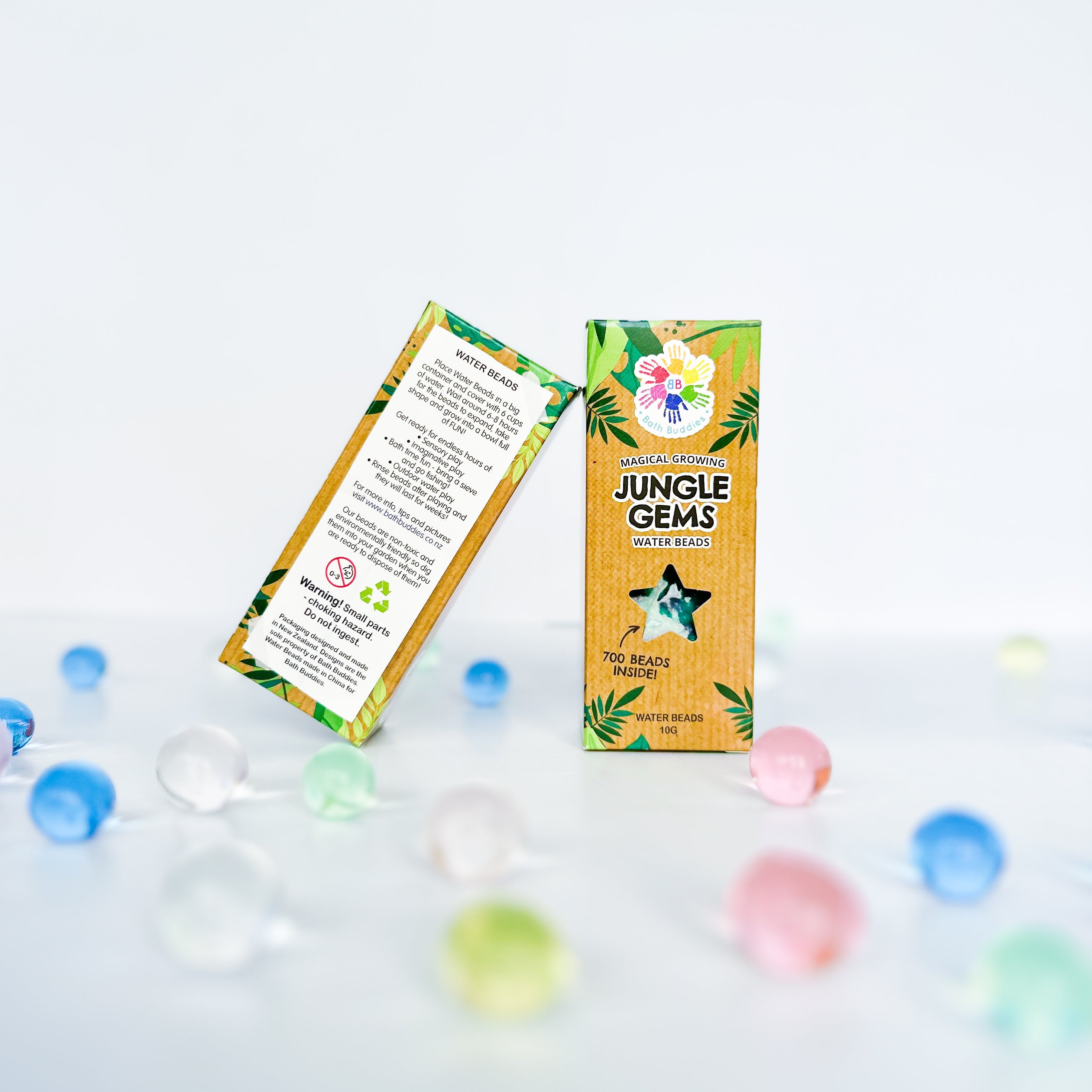 Bath Buddies Water Beads | Jungle Gems