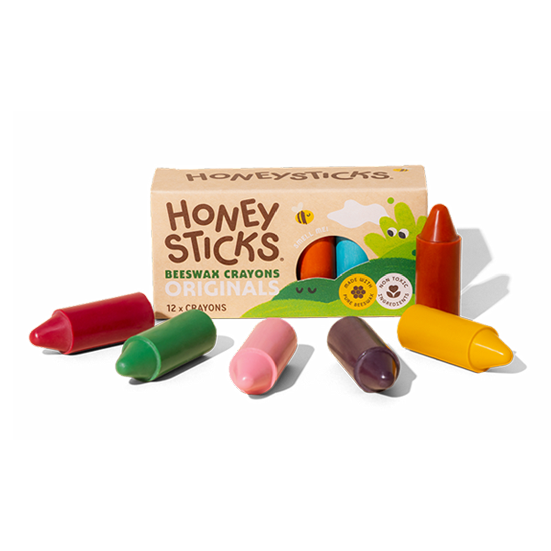 Honeysticks Beeswax Crayons Originals 12pk
