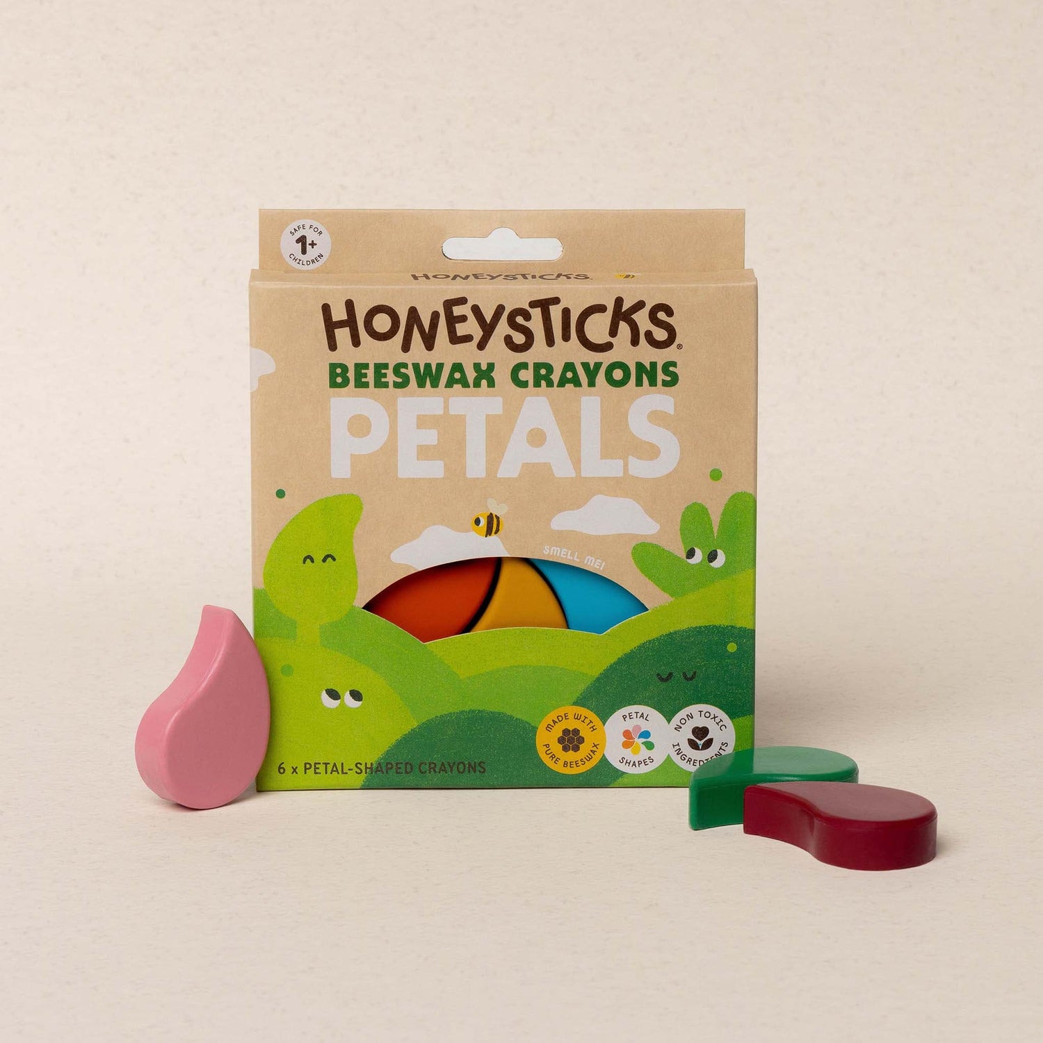 Honeysticks Beeswax Crayons Petals 6pk