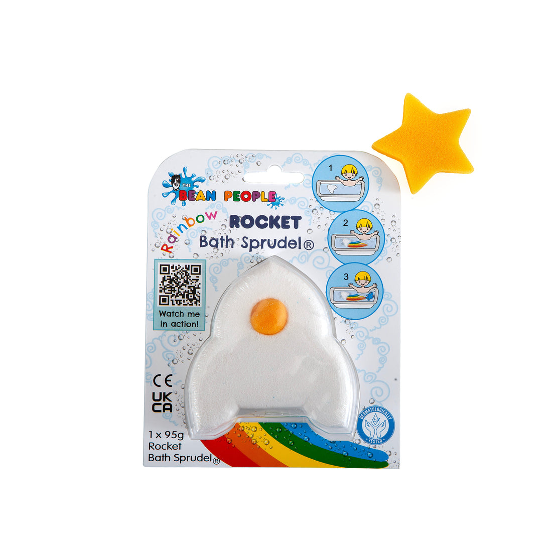 Bath Buddies Rainbow ROCKET Bath Bomb Sprudel®