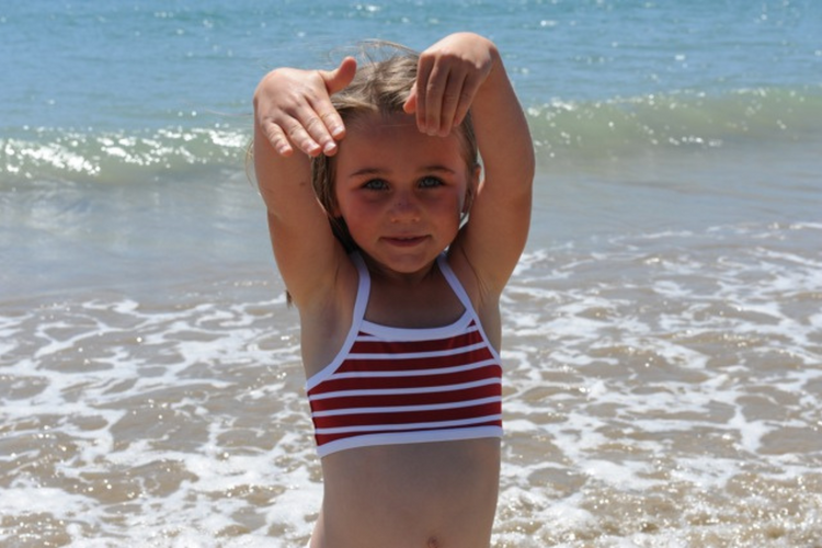 Little Red Fish. Sun Safe Childrens Swimwear Designed in New Zealand.