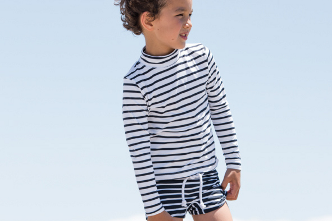 Kids Classic Long Sleeved UPF 50+ Swim Shirt